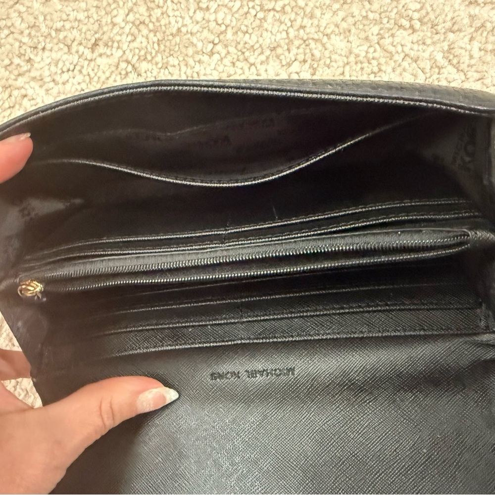 Michael Kors Fulton Long Leather Wallet - Picture 8 of 16
